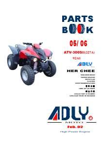 Mai multe informaţii despre "Adly ATV-300SII(227A) '05-'06 Parts.pdf"