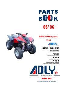 Mai multe informaţii despre "Adly ATV-150SII(226A) '05-'06 parts.pdf"