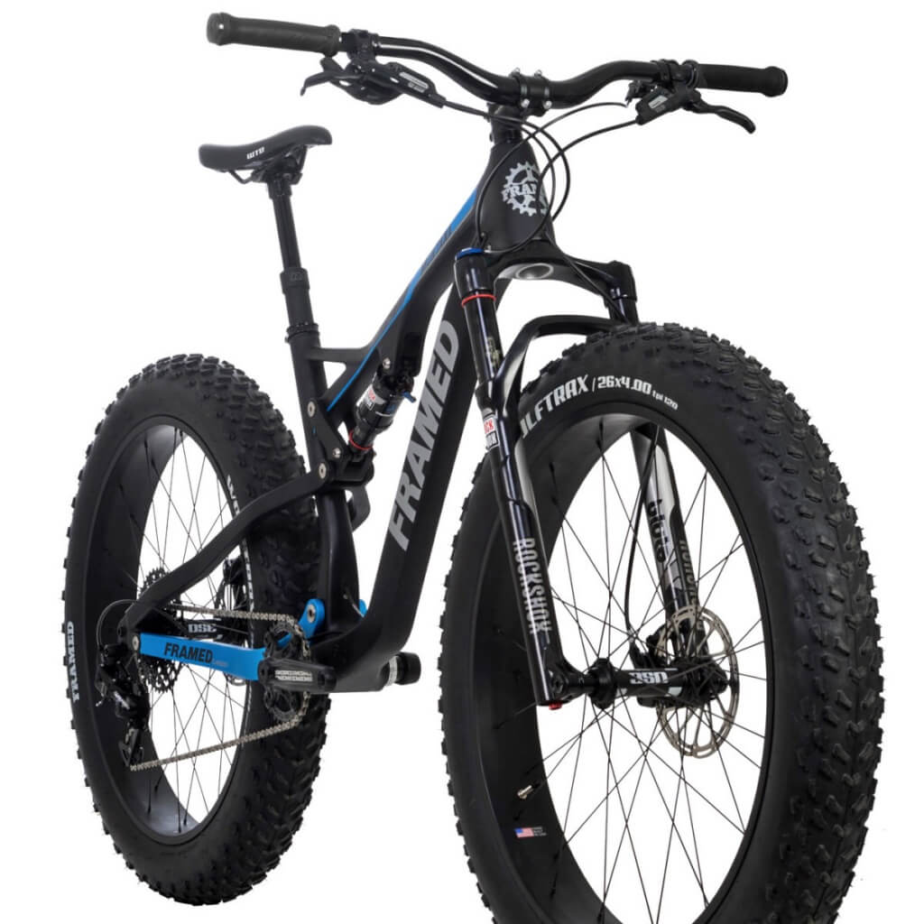 Tanc adevărat cu pedale – Framed fatbike full suspension carbon - Freerider - PRO-BIKE.RO